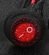 12V Ladekabel  Batterie + Schalter