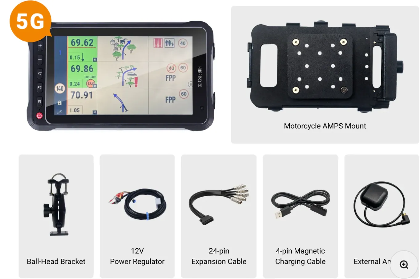 Hugerock X72 5G + Halterung