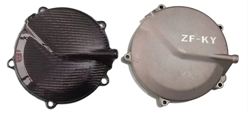 Motorschutz rechts Kupplung Carbon Fiber Model C (450Rally)