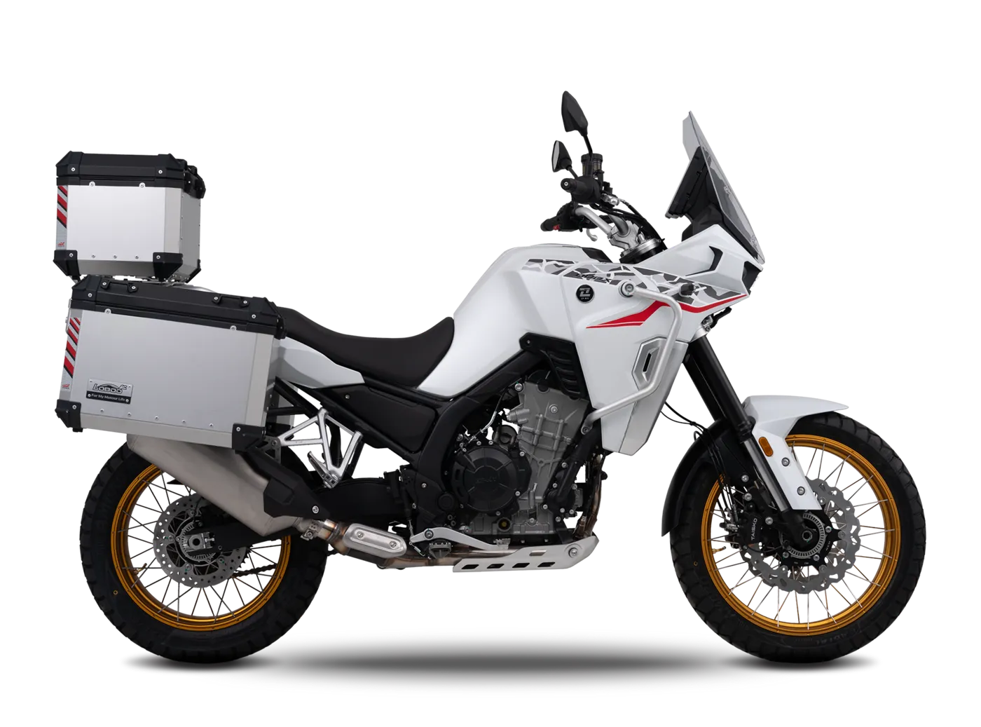 Aluminium Kofferset Dreifach mit Träger