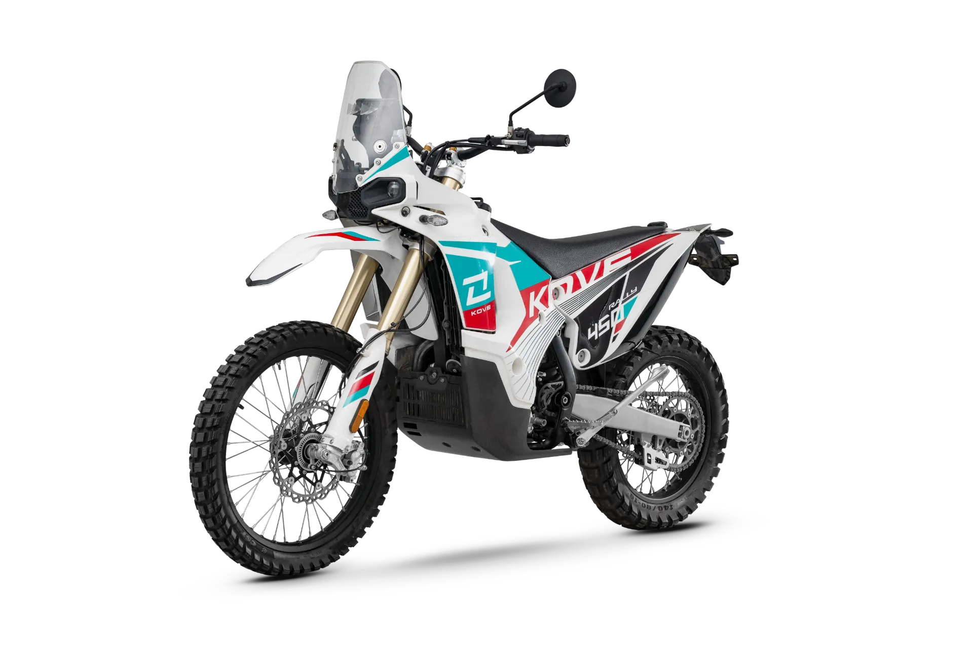 KOVE 450RALLY - Modell 2026 (Rot, High (96 cm), YU-AN)