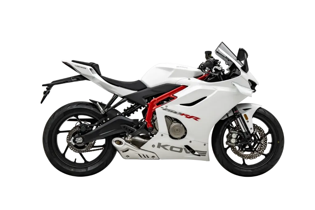 KOVE 450RR - Modell 2026 (Weiß)